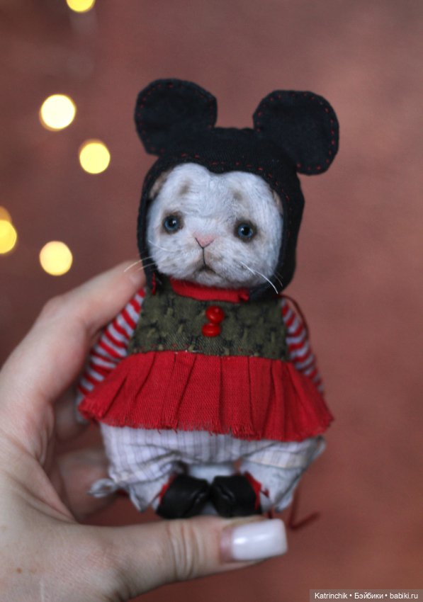 Котенок Мила — Авторские мишки Тедди и друзья: фото