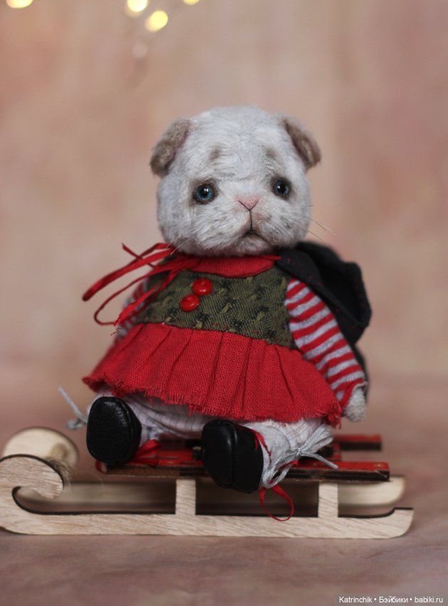 Котенок Мила — Авторские мишки Тедди и друзья: фото (фото 4)