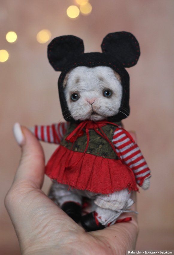 Котенок Мила — Авторские мишки Тедди и друзья: фото (фото 2)