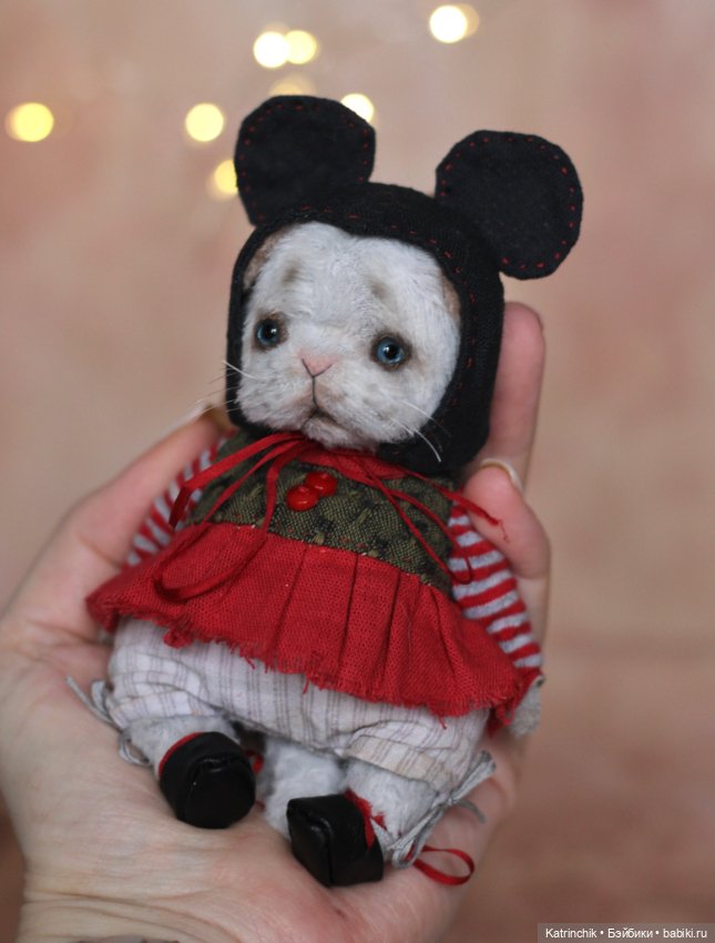 Котенок Мила — Авторские мишки Тедди и друзья: фото