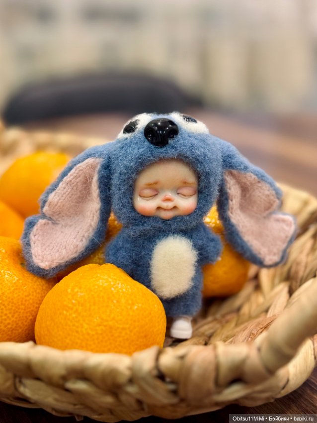 Сонечка в костюме Стича — Куклы и тела Obitsu (Обитсу): 1/6