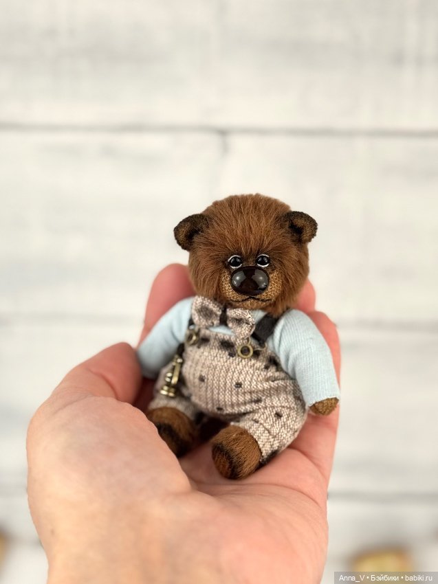 Тедди мишка Демидушка — Авторские мишки Тедди и друзья: фото (фото 5)