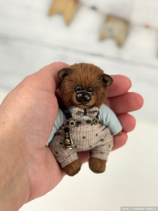 Тедди мишка Демидушка — Авторские мишки Тедди и друзья: фото