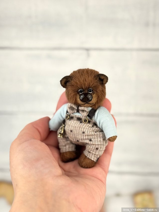 Тедди мишка Демидушка — Авторские мишки Тедди и друзья: фото (фото 4)