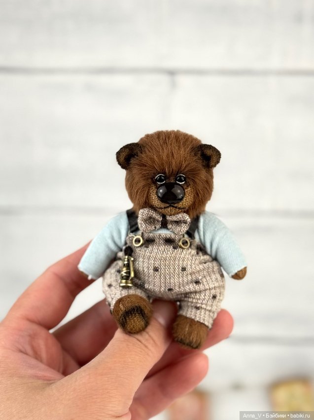 Тедди мишка Демидушка — Авторские мишки Тедди и друзья: фото (фото 2)