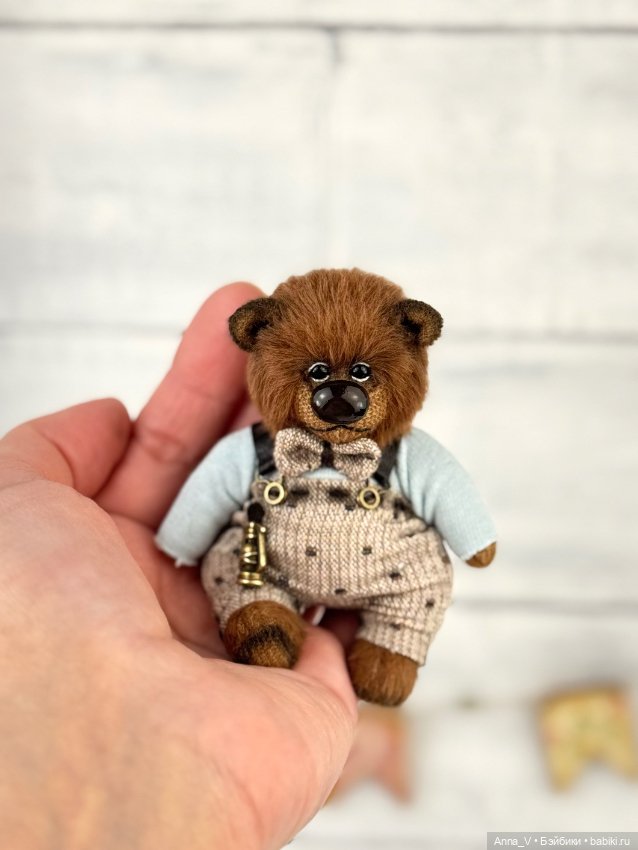 Тедди мишка Демидушка — Авторские мишки Тедди и друзья: фото (фото 3)
