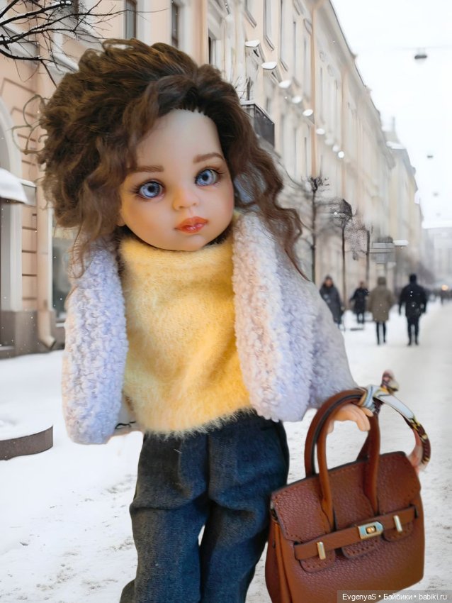 Тепло, комфортно, уютно — Одежда и обувь для кукол своими руками: фото (фото 9)