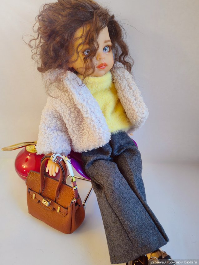 Тепло, комфортно, уютно — Одежда и обувь для кукол своими руками: фото (фото 8)