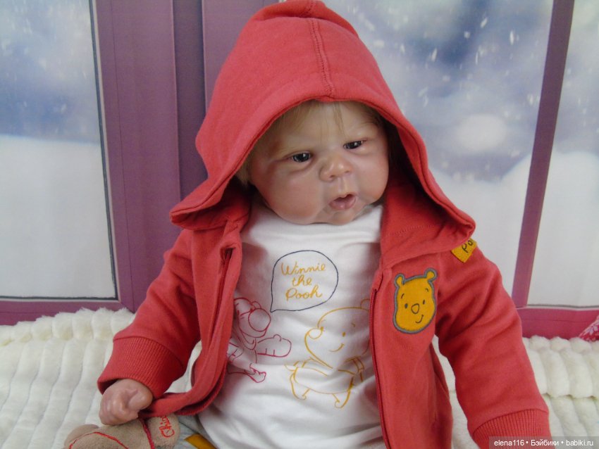 Малышок к новому году — Обучение реборнингу: роспись (фото 6)