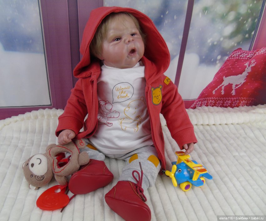 Малышок к новому году — Обучение реборнингу: роспись (фото 4)