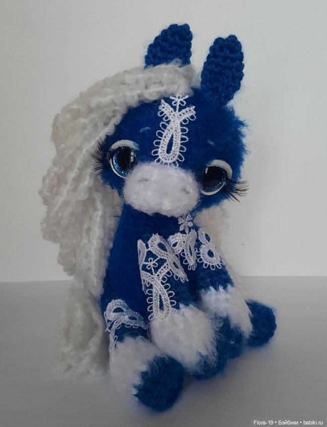 Лошадки Снежные Узоры — Вязаные игрушки и амигуруми: крючком (фото 3)