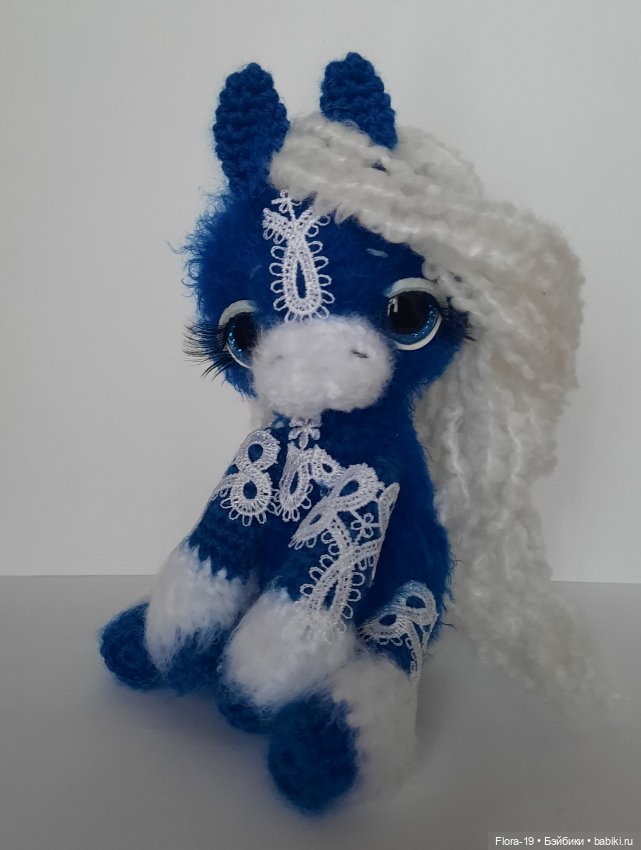 Лошадки Снежные Узоры — Вязаные игрушки и амигуруми: крючком (фото 5)