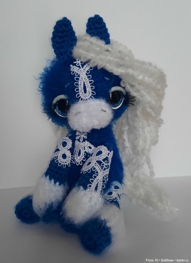 Лошадки Снежные Узоры — Вязаные игрушки и амигуруми: крючком (фото 2)