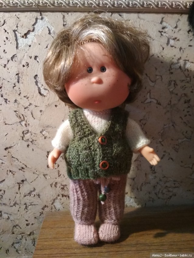 Вязанная одежда для мальчика мини Мио