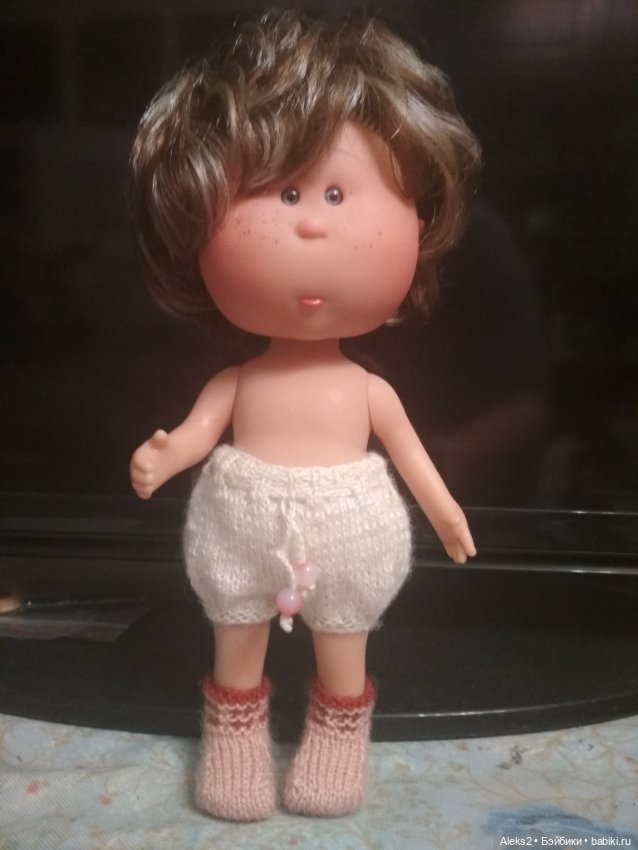 Вязанная одежда для мальчика мини Мио (фото 9)