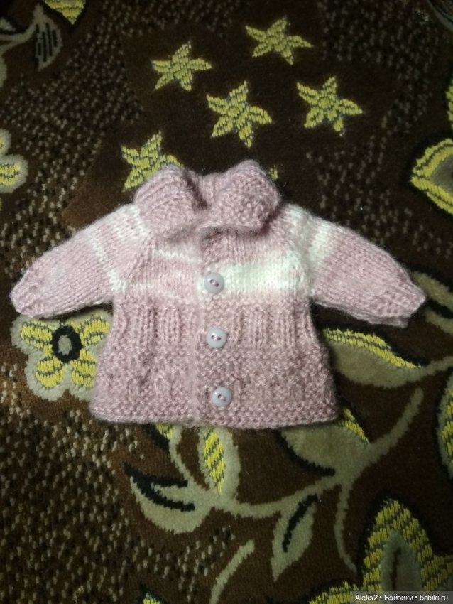 Вязанная одежда для мальчика мини Мио