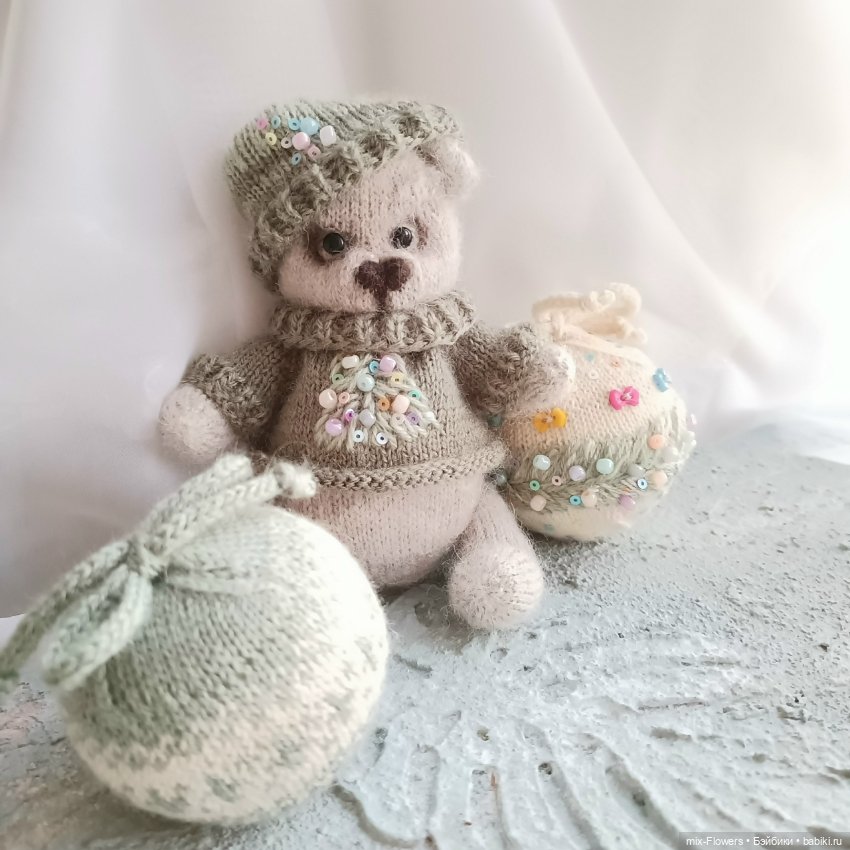 Новогодние повязушки 3 — Вязаные игрушки и амигуруми: крючком (фото 6)