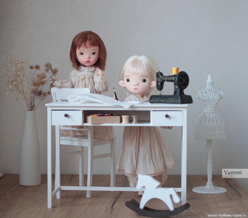 Винтажные образы — Куклы Landoudou и Birdie: Дизайнерский винил (фото 5)