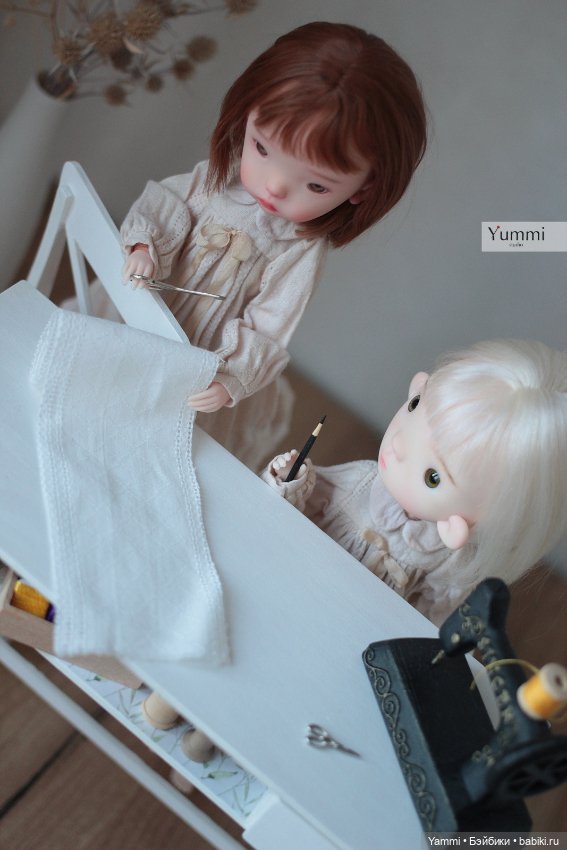 Винтажные образы — Куклы Landoudou и Birdie: Дизайнерский винил (фото 6)