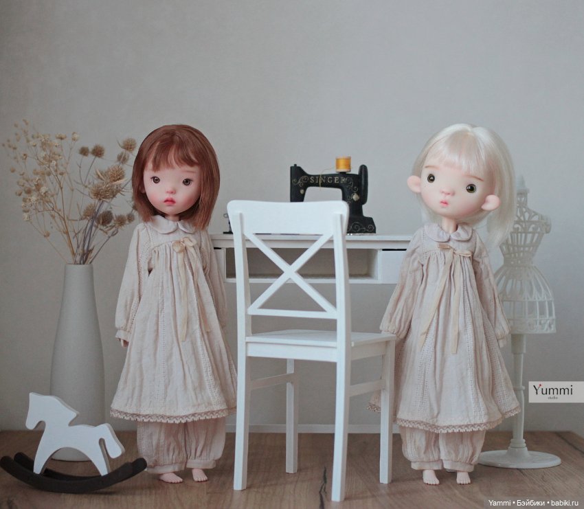 Винтажные образы — Куклы Landoudou и Birdie: Дизайнерский винил