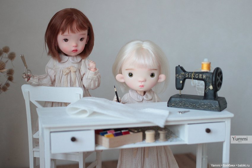 Винтажные образы — Куклы Landoudou и Birdie: Дизайнерский винил (фото 4)