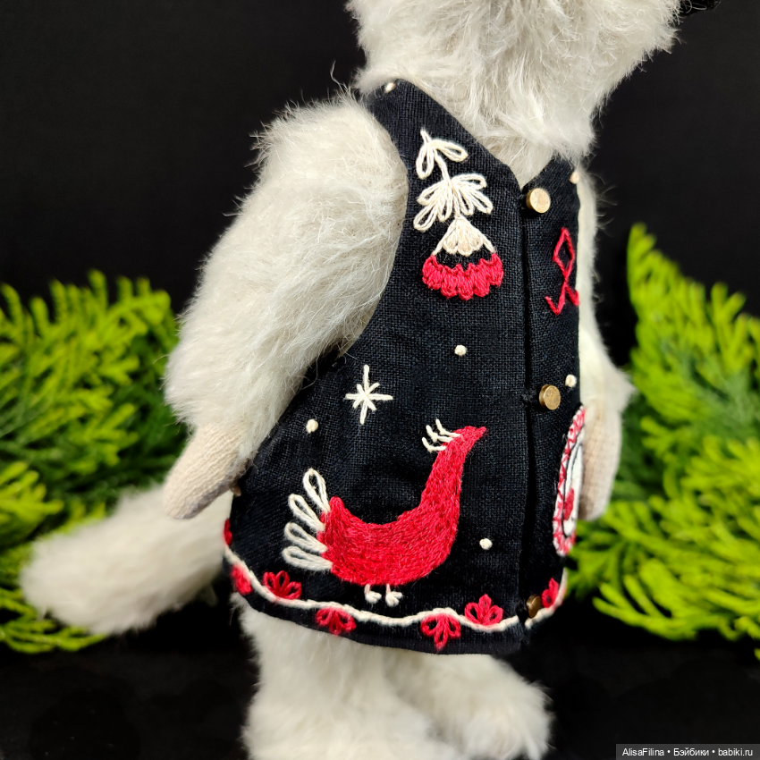 Волк Тедди "Наливное яблочко" (фото 2)