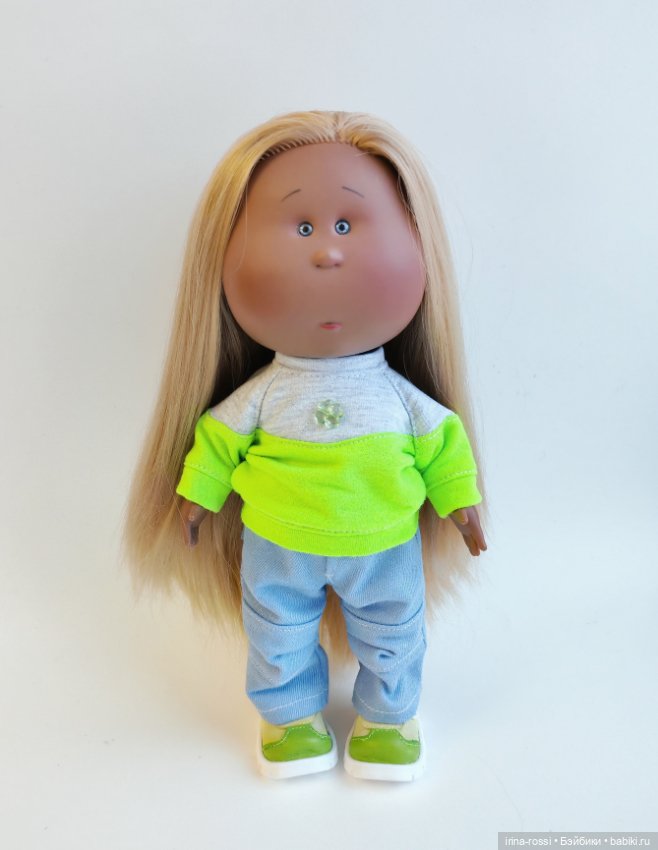 Испанские куклы (разное): Vestida de Azul (фото 5)