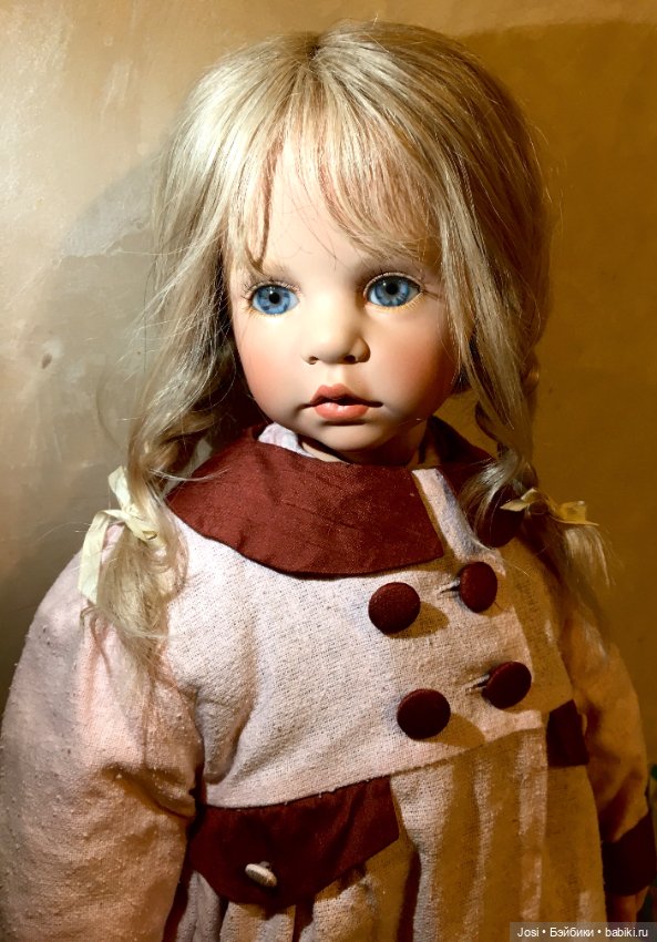 Крошка Silvia-Luisa — Куклы Hildegard Gunzel (Гюнцель) из винила: Gotz