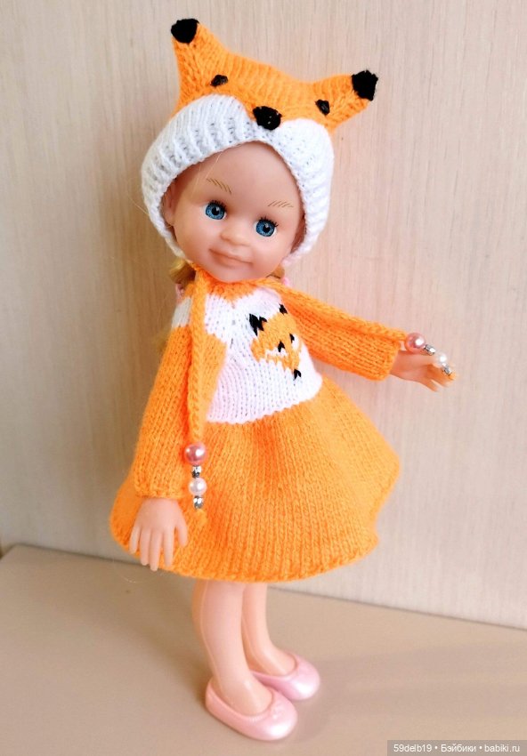 Лисички - сестрички🦊🦊🦊 — Одежда и обувь для кукол своими руками: фото (фото 4)