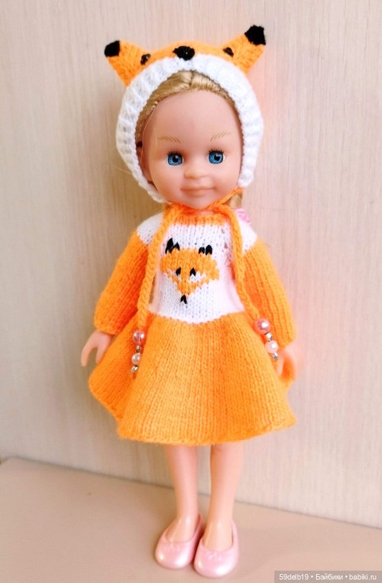 Лисички - сестрички🦊🦊🦊 — Одежда и обувь для кукол своими руками: фото (фото 5)