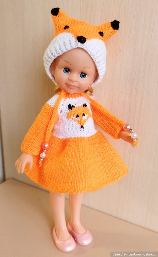 Лисички - сестрички🦊🦊🦊 — Одежда и обувь для кукол своими руками: фото (фото 6)
