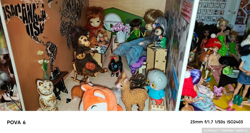 Моё кукольное царство — Коллекции игровых кукол (Playline): фото полок (фото 10)