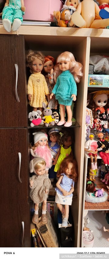 Моё кукольное царство — Коллекции игровых кукол (Playline): фото полок
