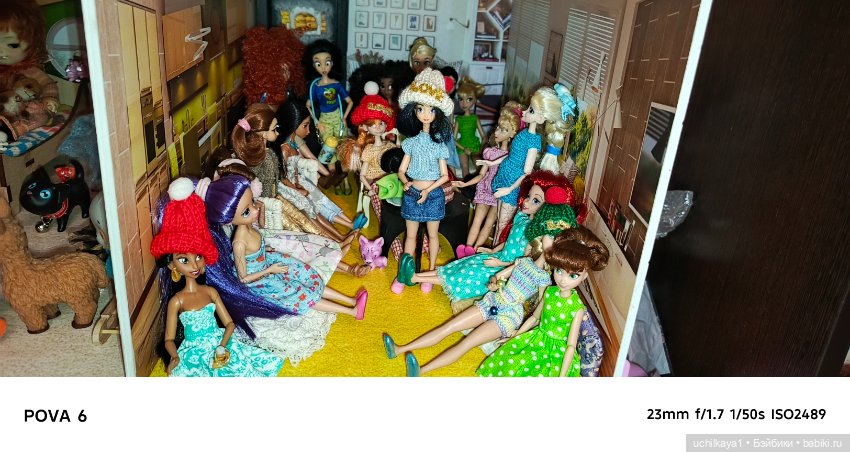 Моё кукольное царство — Коллекции игровых кукол (Playline): фото полок (фото 9)