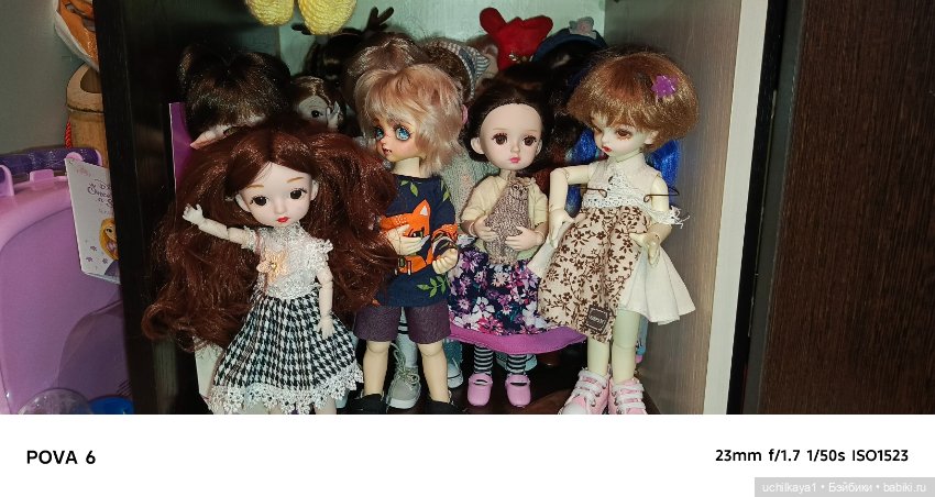 Моё кукольное царство — Коллекции игровых кукол (Playline): фото полок (фото 6)