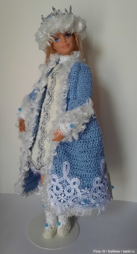 Снегурочка — Одежда и обувь для кукол своими руками: фото (фото 2)