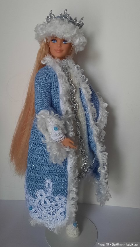 Снегурочка — Одежда и обувь для кукол своими руками: фото (фото 5)