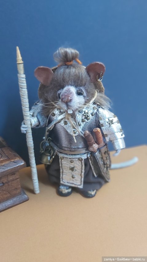 Самурай Хаято — Авторские мишки Тедди и друзья: фото (фото 4)