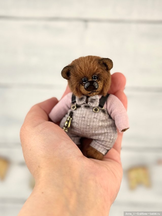 Тедди мишка Никитушка — Авторские мишки Тедди и друзья: фото (фото 4)