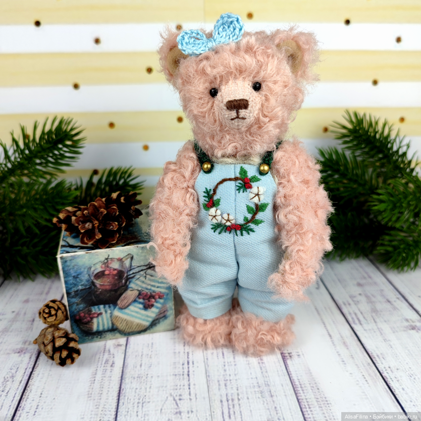 Медведица тедди Мариэтта — Авторские мишки Тедди и друзья: фото (фото 3)