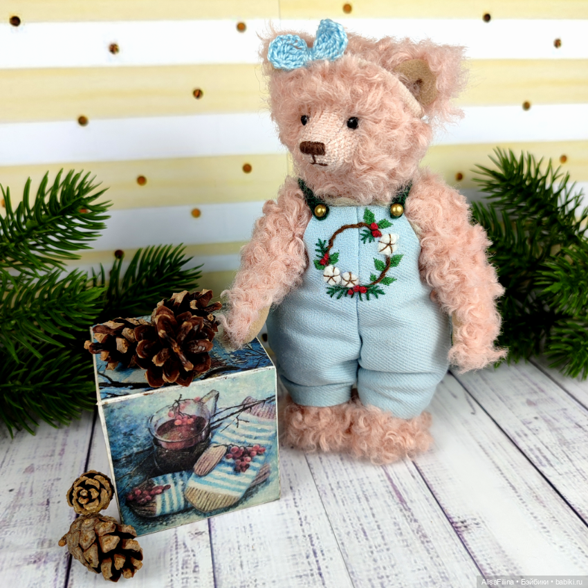 Медведица тедди Мариэтта — Авторские мишки Тедди и друзья: фото