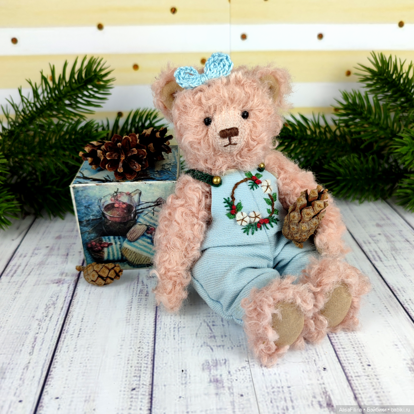 Медведица тедди Мариэтта — Авторские мишки Тедди и друзья: фото (фото 4)