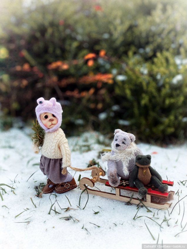 Федора. Морозное — Куклы Liz Frost (Лиз Фрост): авторские BJD (БЖД)