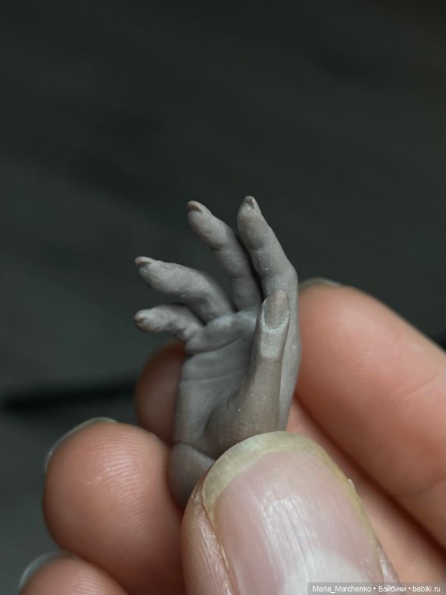 Продолжаю работу над куклой