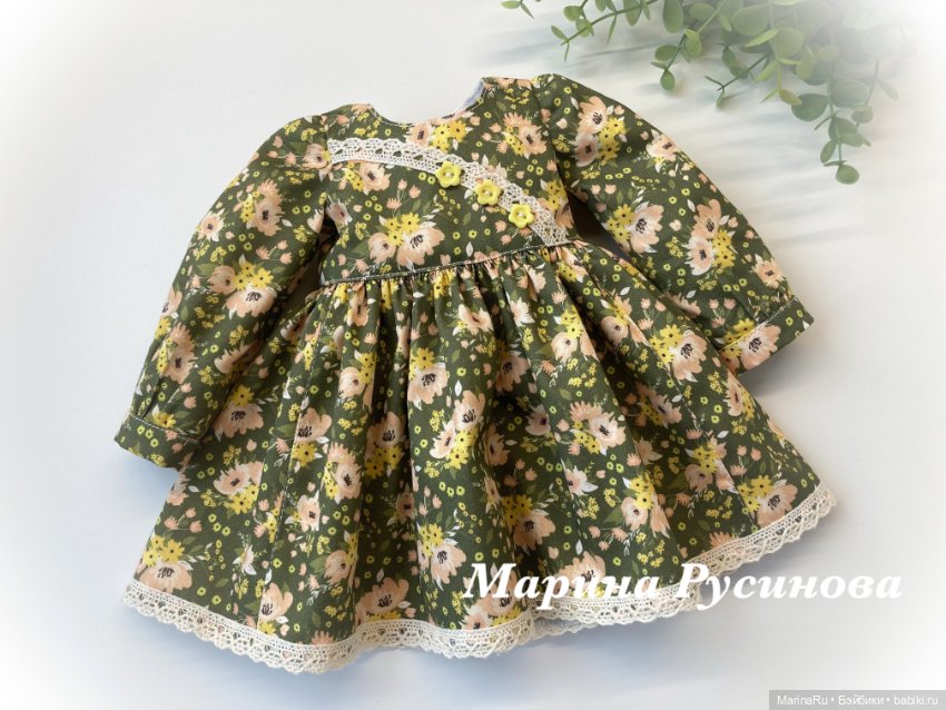 Снова платья — Одежда и обувь для кукол своими руками: фото (фото 5)