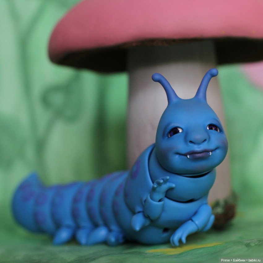 Гусеничка — Авторские шарнирные куклы своими руками: лепка (фото 9)