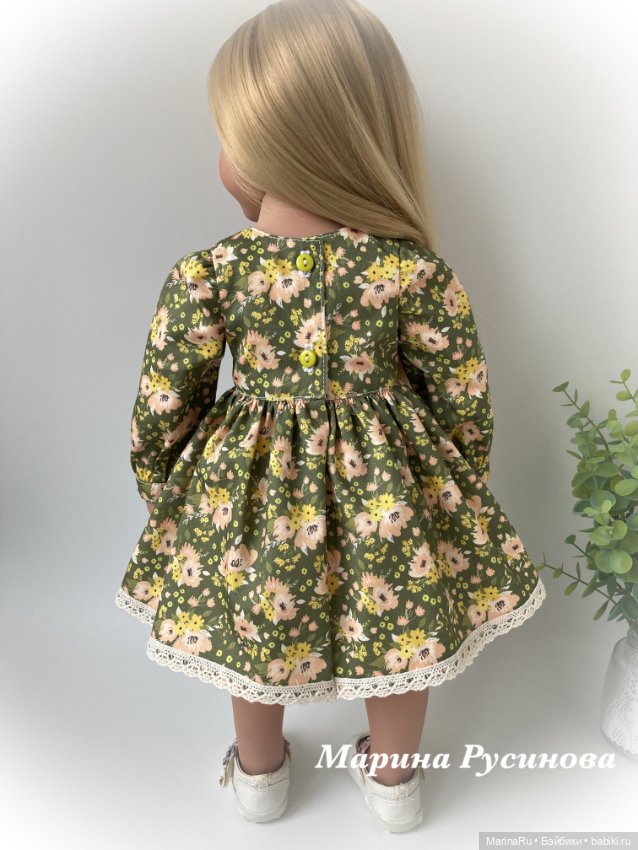 Снова платья — Одежда и обувь для кукол своими руками: фото (фото 4)