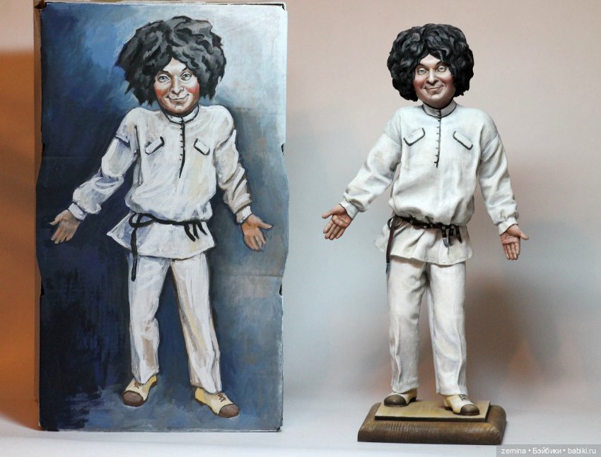 Хобби - портреты кукол на коробках (фото 3)