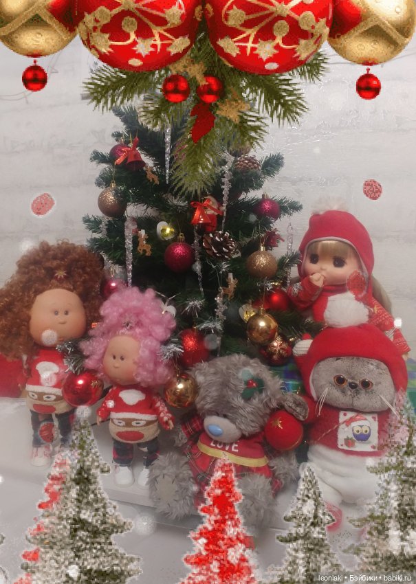 Подготовка к Новому году в весёлой компании (фото 8)