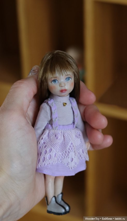 Деревянная кукла Зося — Авторские куклы из дерева